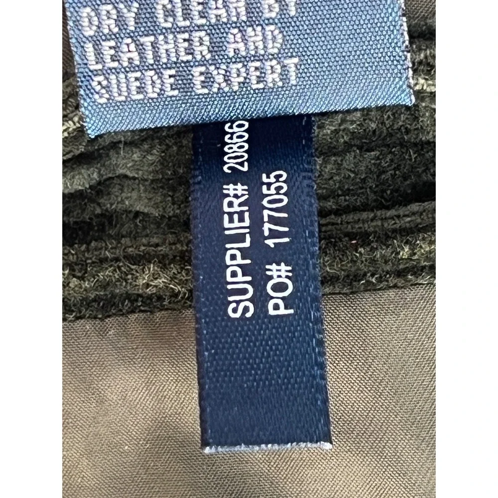 Polo Ralph Lauren Corduroy Blazer Mens 40R Green Good Wide Wale Sport Coat